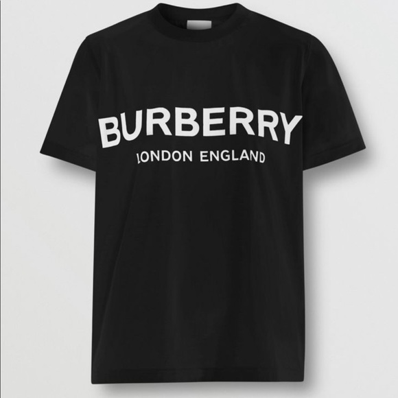 Burberry Tops - NEW! Burberry Logo Print Cotton T-shirt